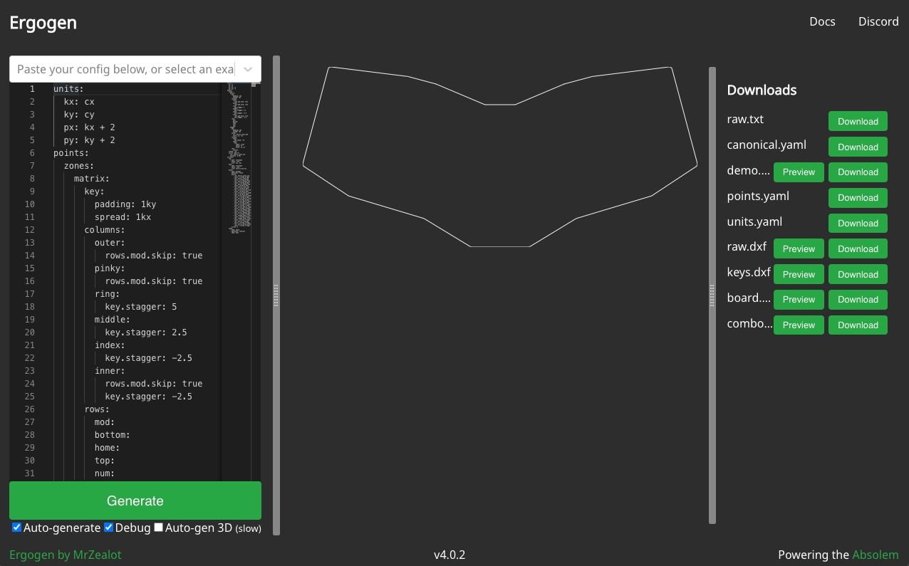 Let's Design A Keyboard With Ergogen v4: Outlines (Part 2)