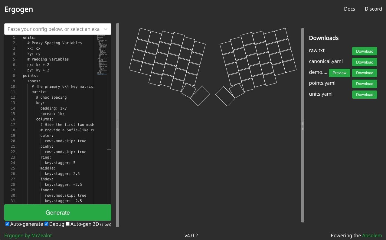 Let's Design A Keyboard With Ergogen v4: Units & Points (Part 1)